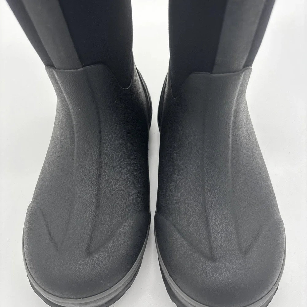 BOGS Classic High Waterproof Insulated Boots Youth Size 3 Black Winter Rain Snow